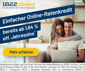 1822 direkt - Ratenkredit