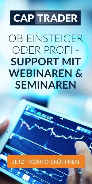 CapTrader - Support mit Webinaren und Seminaren